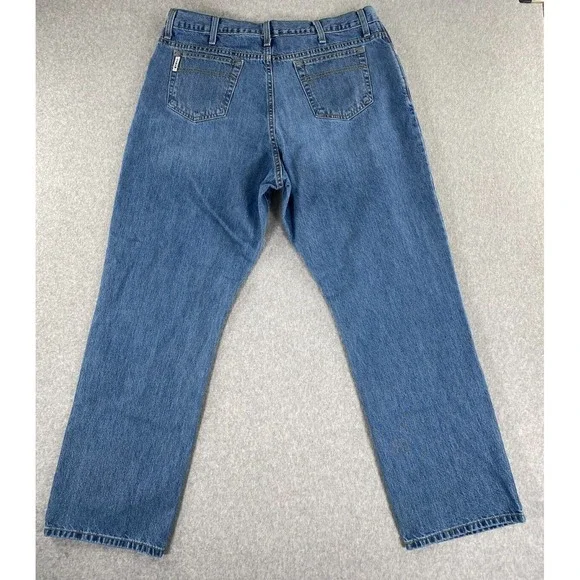 Cinch White Label Men's Jeans 40x32 Relaxed Fit Straight Leg Blue Denim Western - Picture 8 of 8